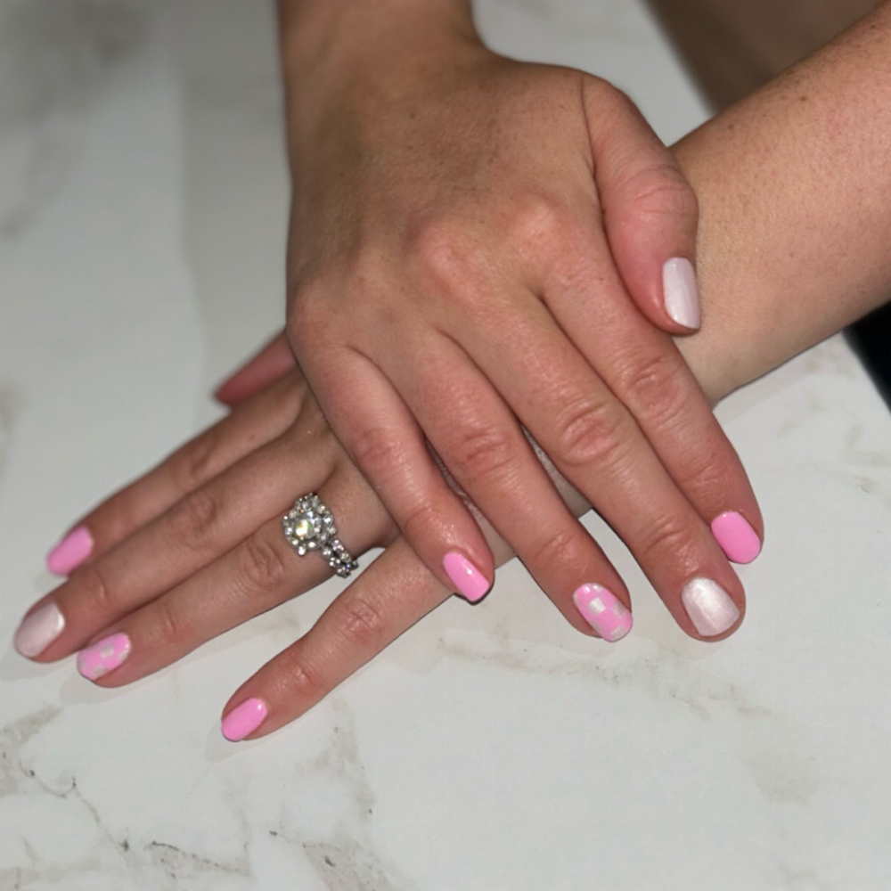 Gel Manicure at Nailed By V in Bozeman, MT