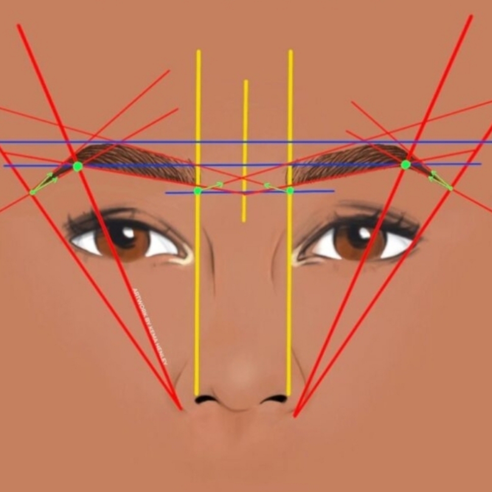 Brow Map at Martina-Rose Beauty Studio in Colorado Springs, CO
