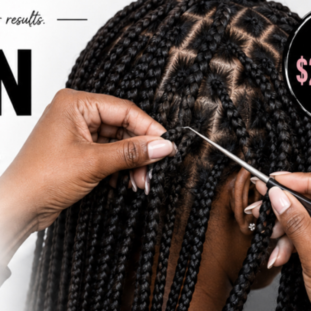Braid Take Down at Beatzbykris in Boardman, OH