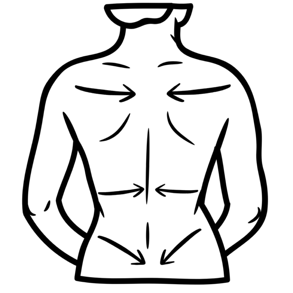 Womens Full Back Wax at Wicked Waxing Studio in Lexington, KY