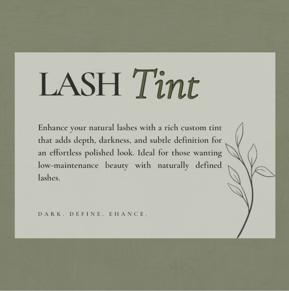 Lash Tint at Intention Studio in Redding, CA