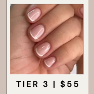 builder manicure tier 3 at Nailing It With Kylee in Carmel, IN