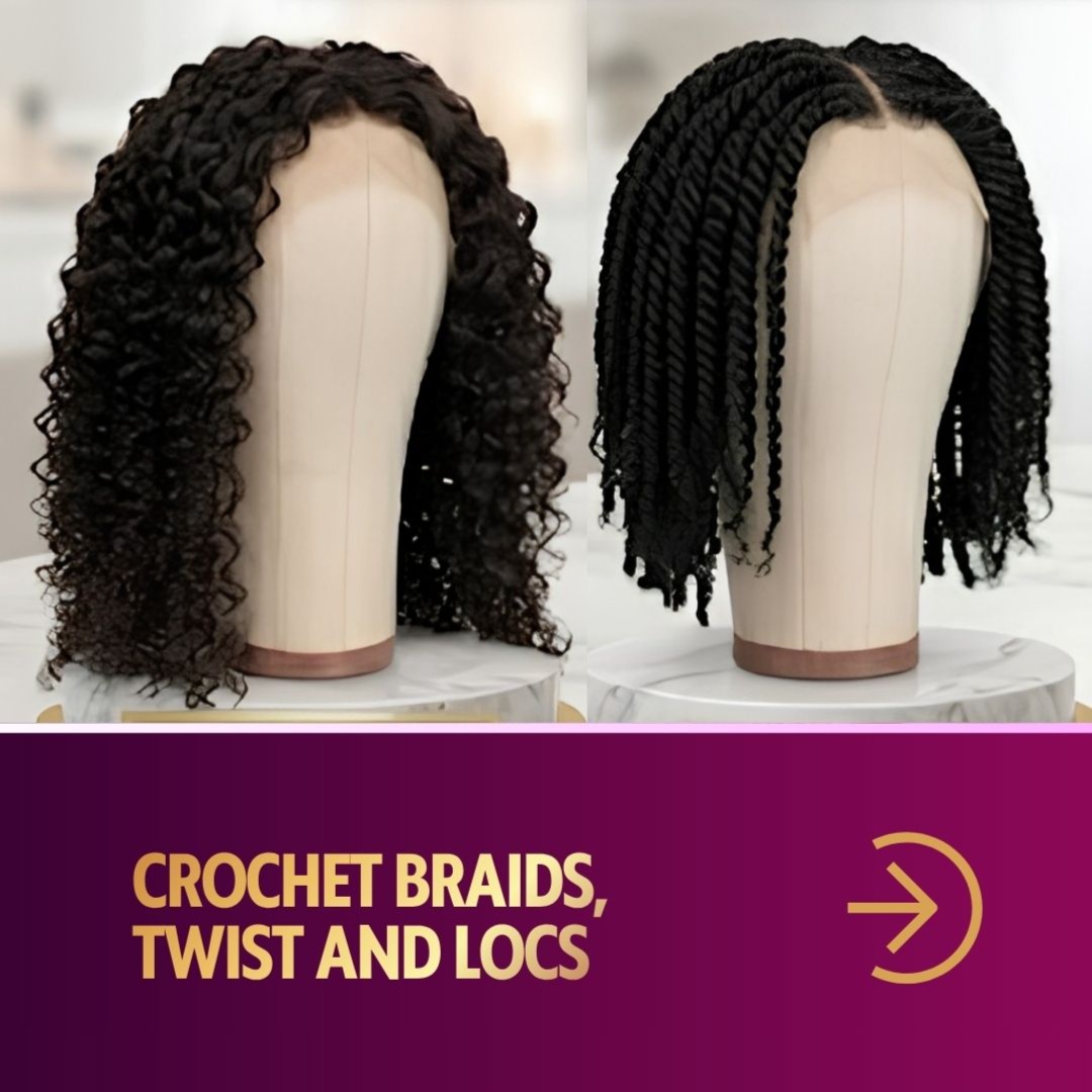 Crochet Braids Twist Locs at Her Mane Therapy in Lewisville, TX
