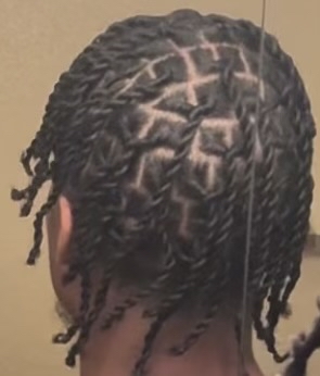 Y Rope Twist On Natural Hair