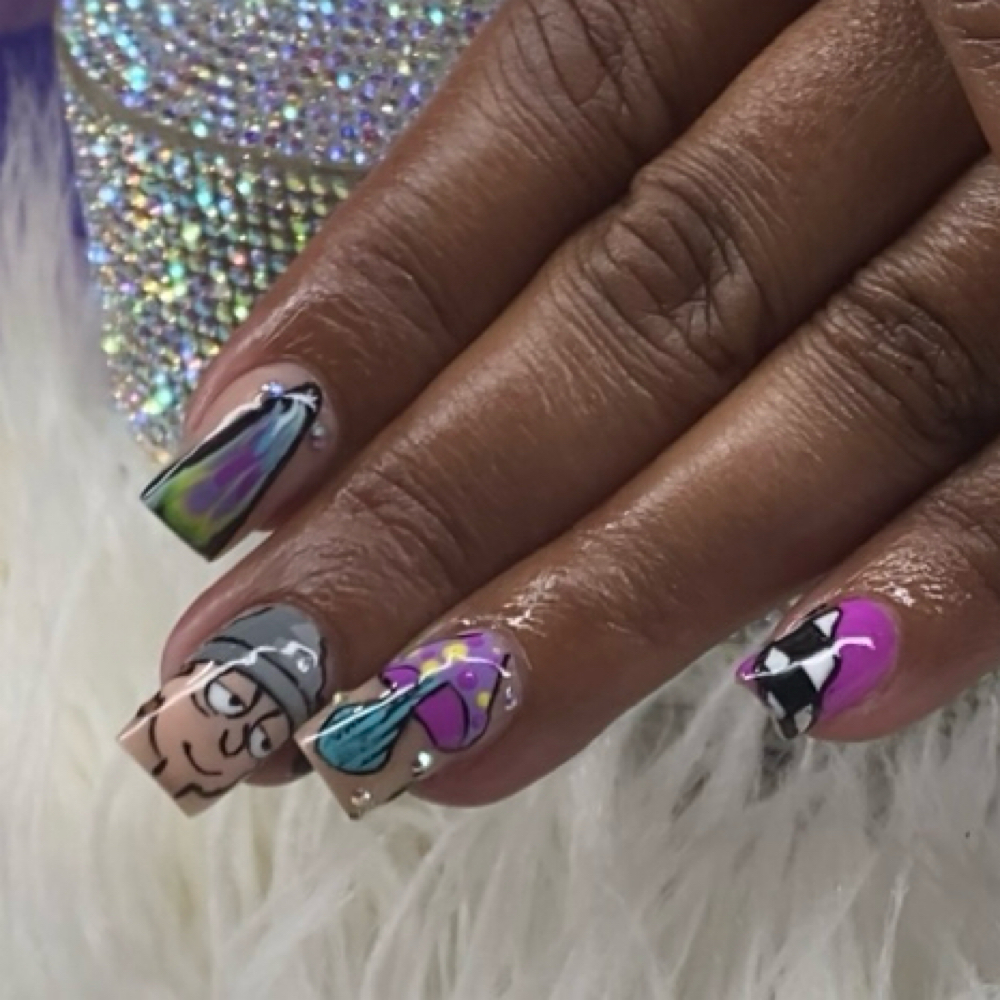 Dutchess Overlay at Queen Snek Nails in Detroit, MI