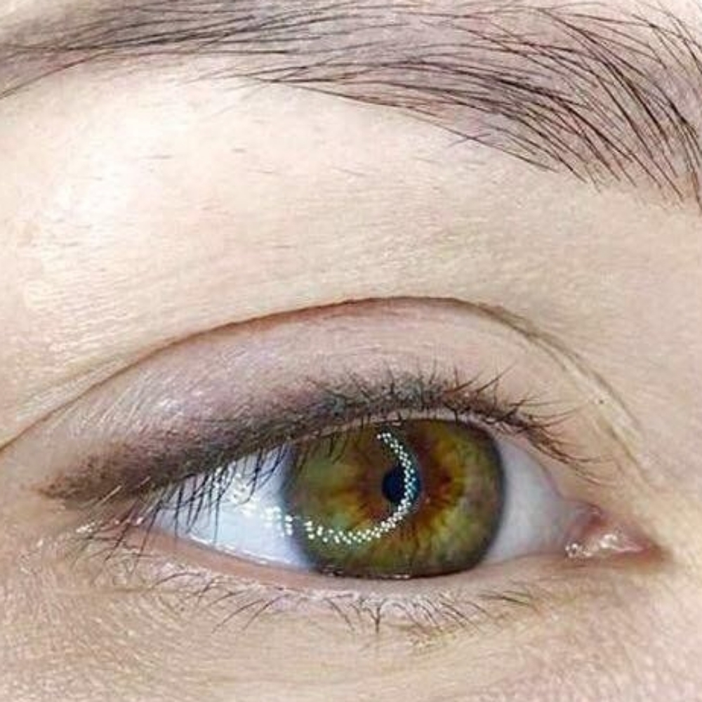 Powder Eyeliner Initial Procedure at INKcredible Beauty Studio in Modesto, CA