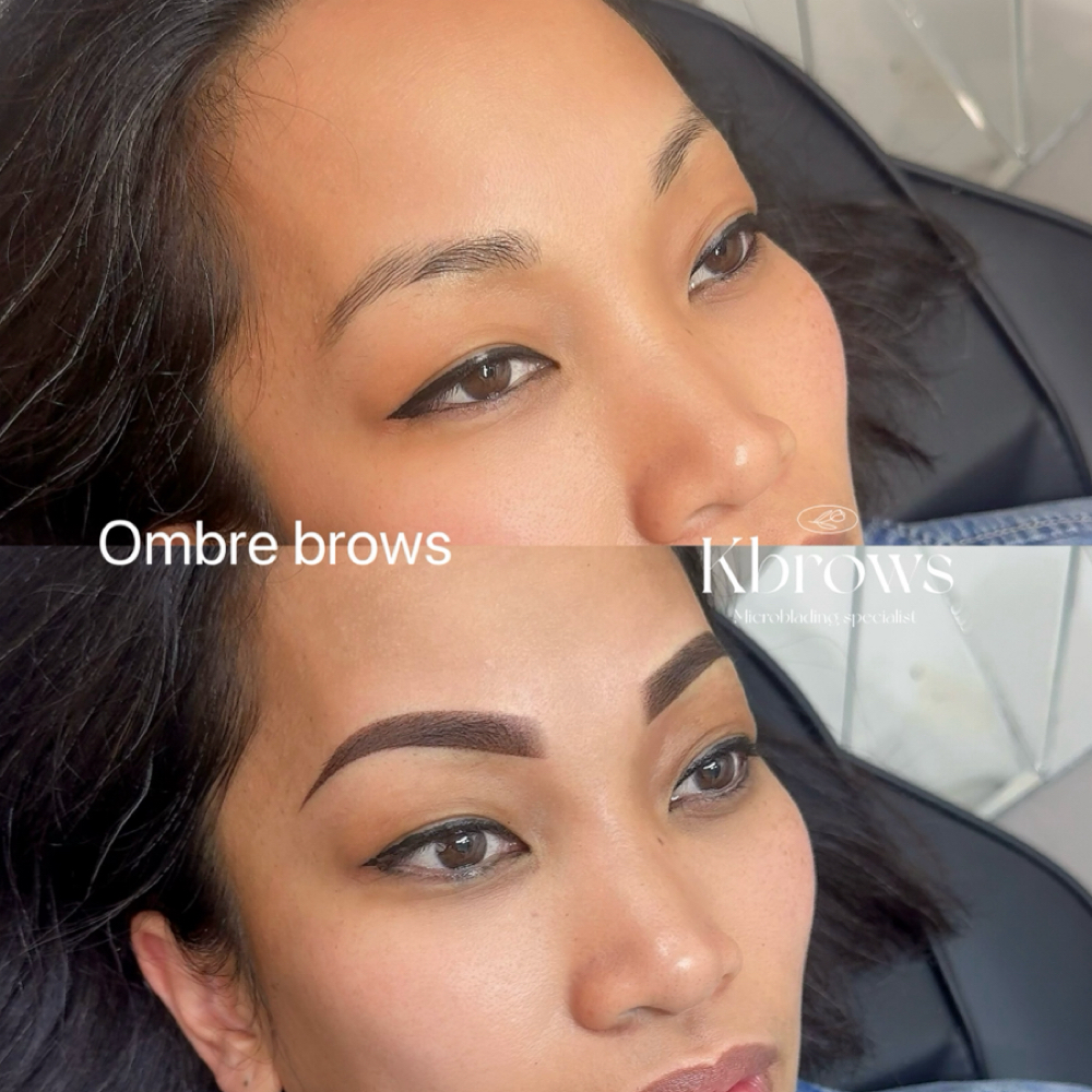 Ombre Brows $350 at KBrows in Fayetteville, NC