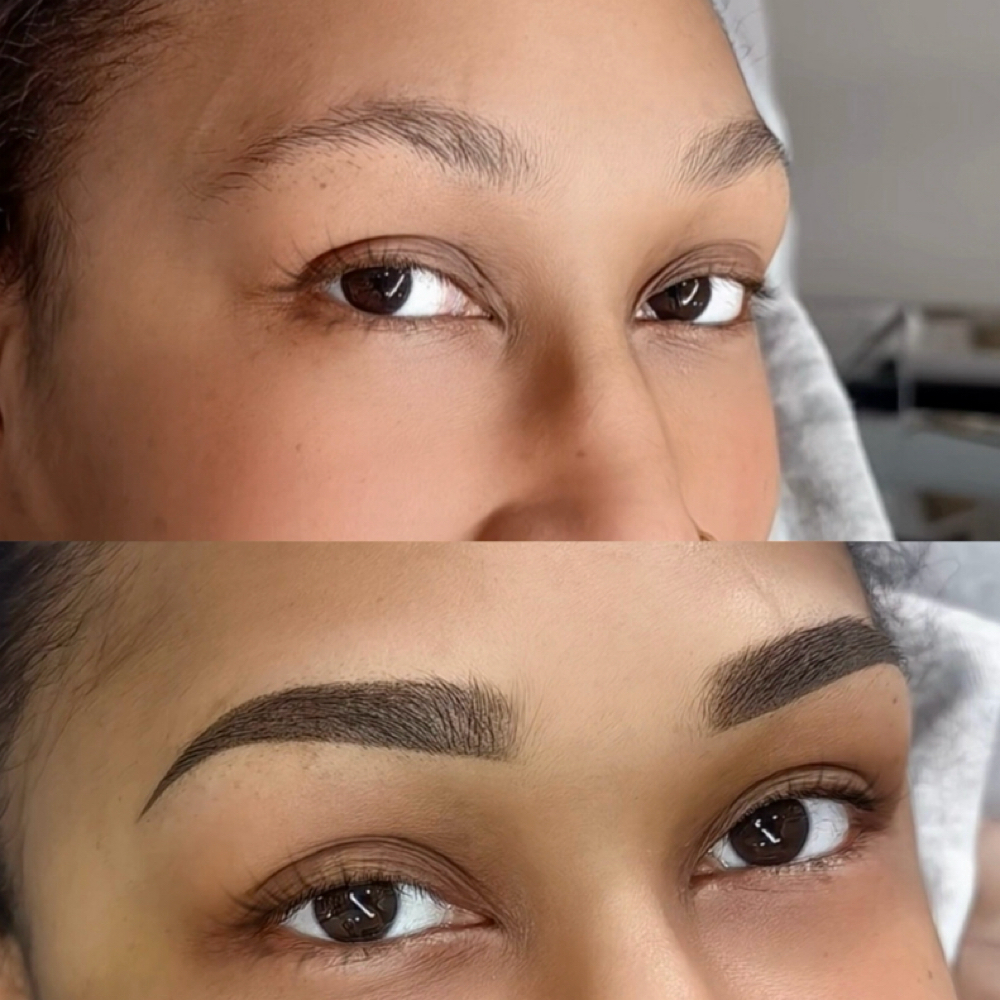 Ombre Brows Promotion $350->$300 at KBrows in Fayetteville, NC