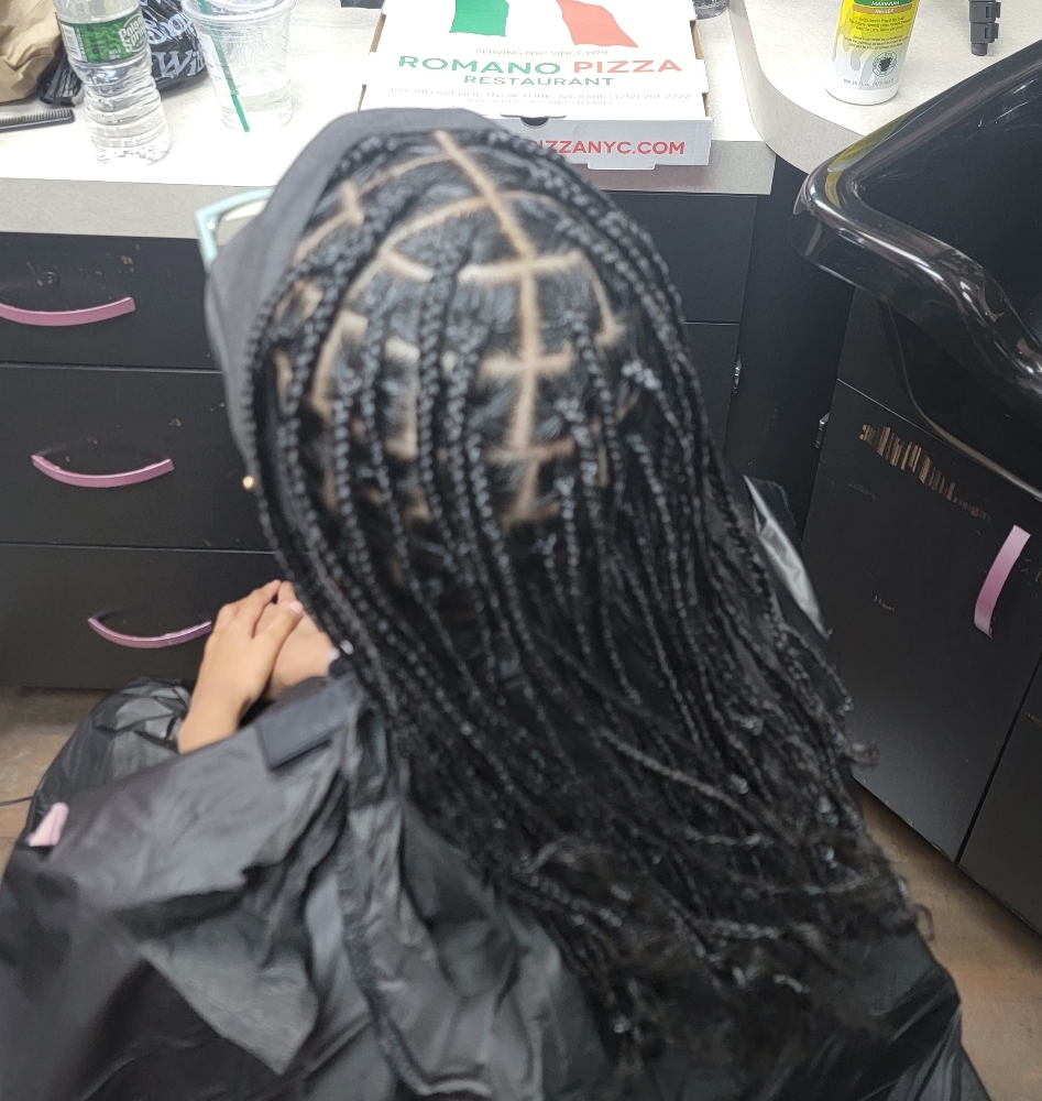 NATURAL HAIR BOX BRAIDS (Long)