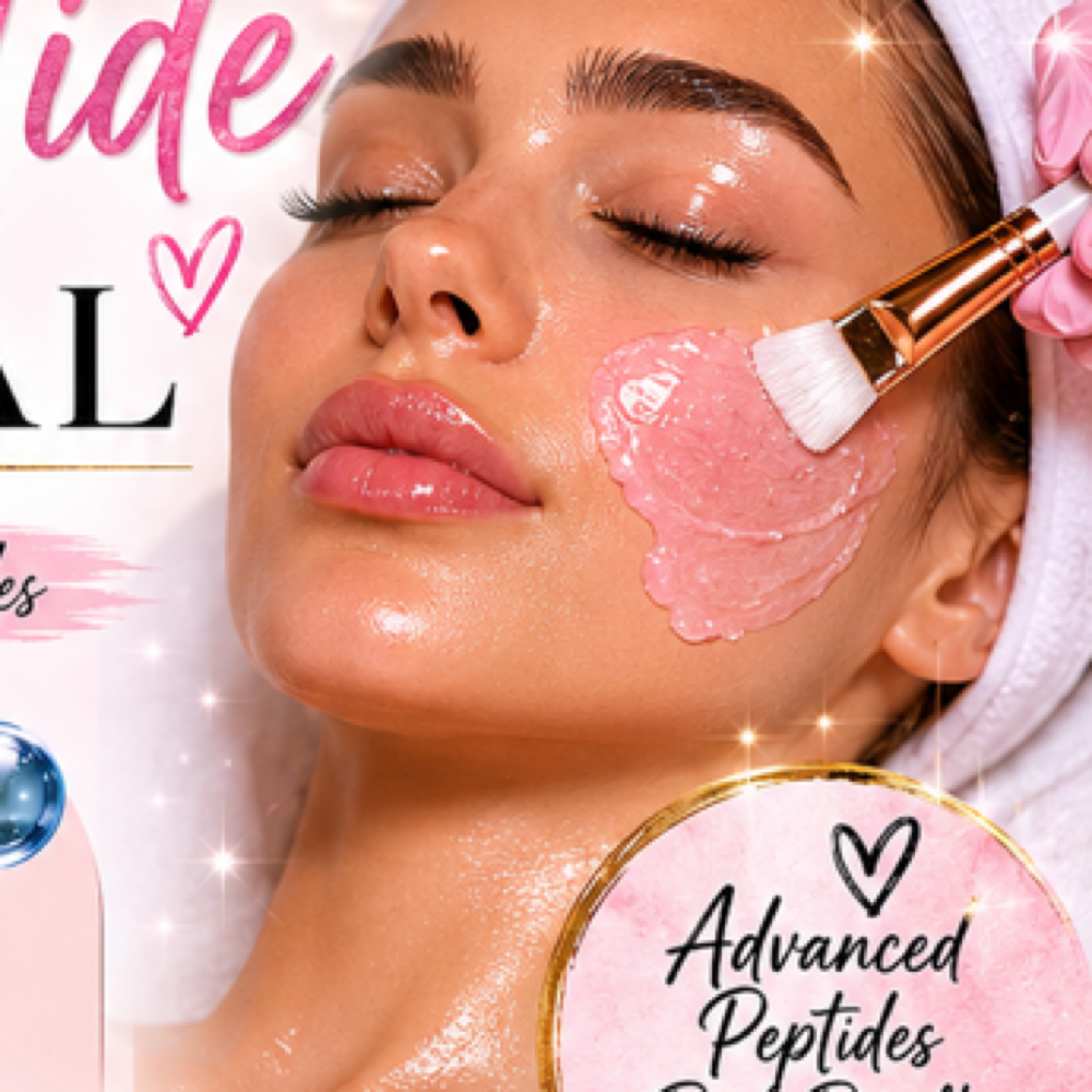 The Glass Skin Peptide Facial at There She Glows in Pinole, CA