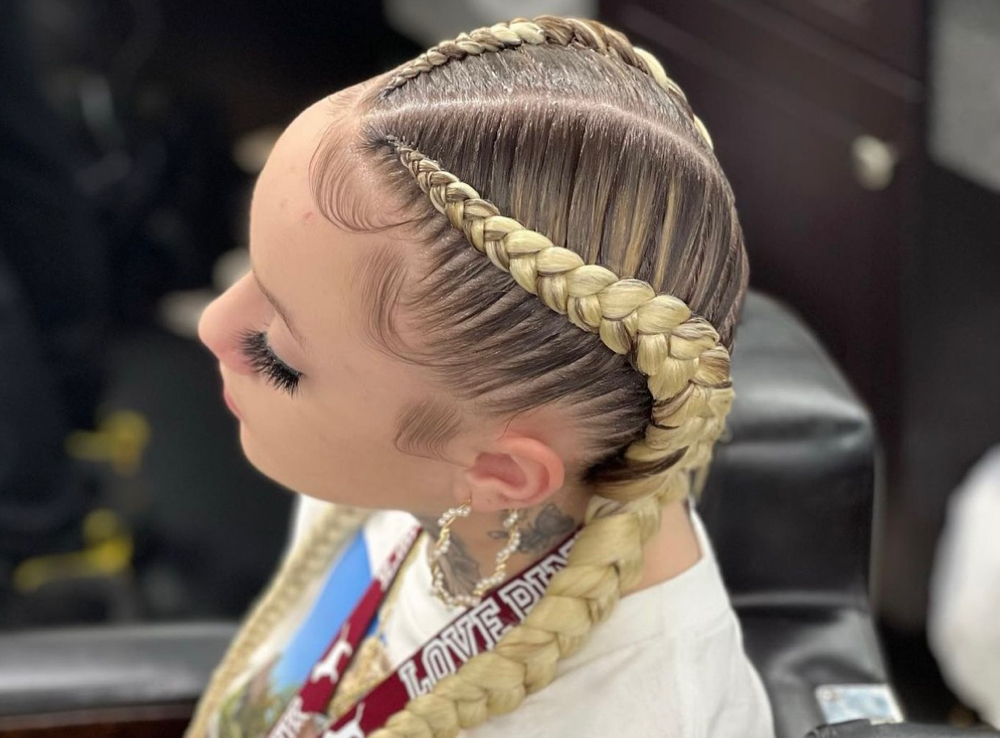 2 Feed In Braids