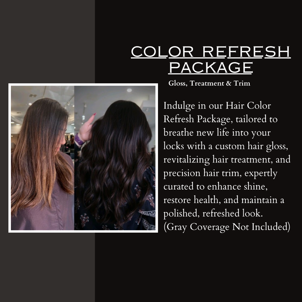 Hair Color Refresh Package