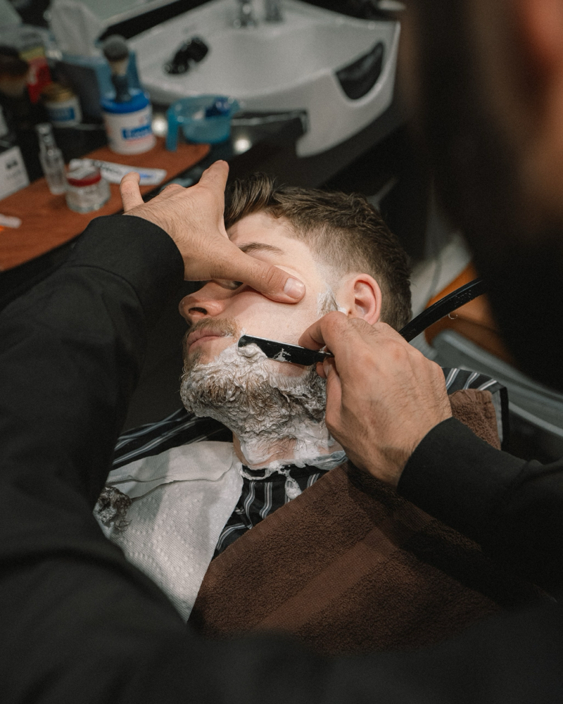 Straight Razor Shave