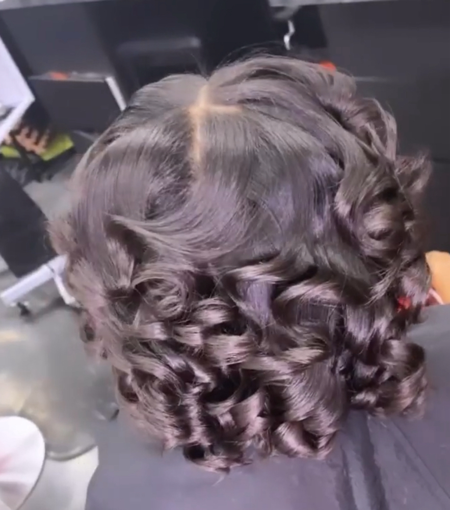 Natural press & Curl