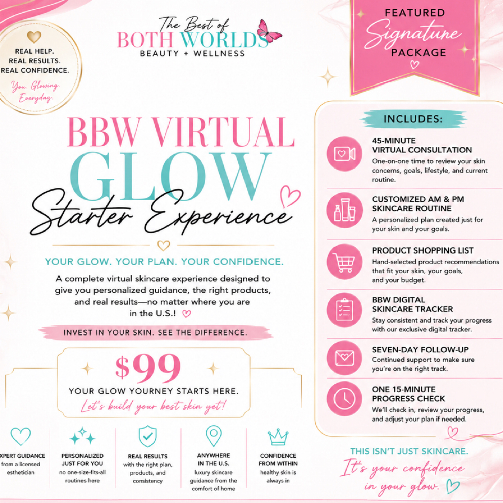 BBW Virtual Glow Starter Experience at The Best of Both Worlds Studio in Columbia, SC