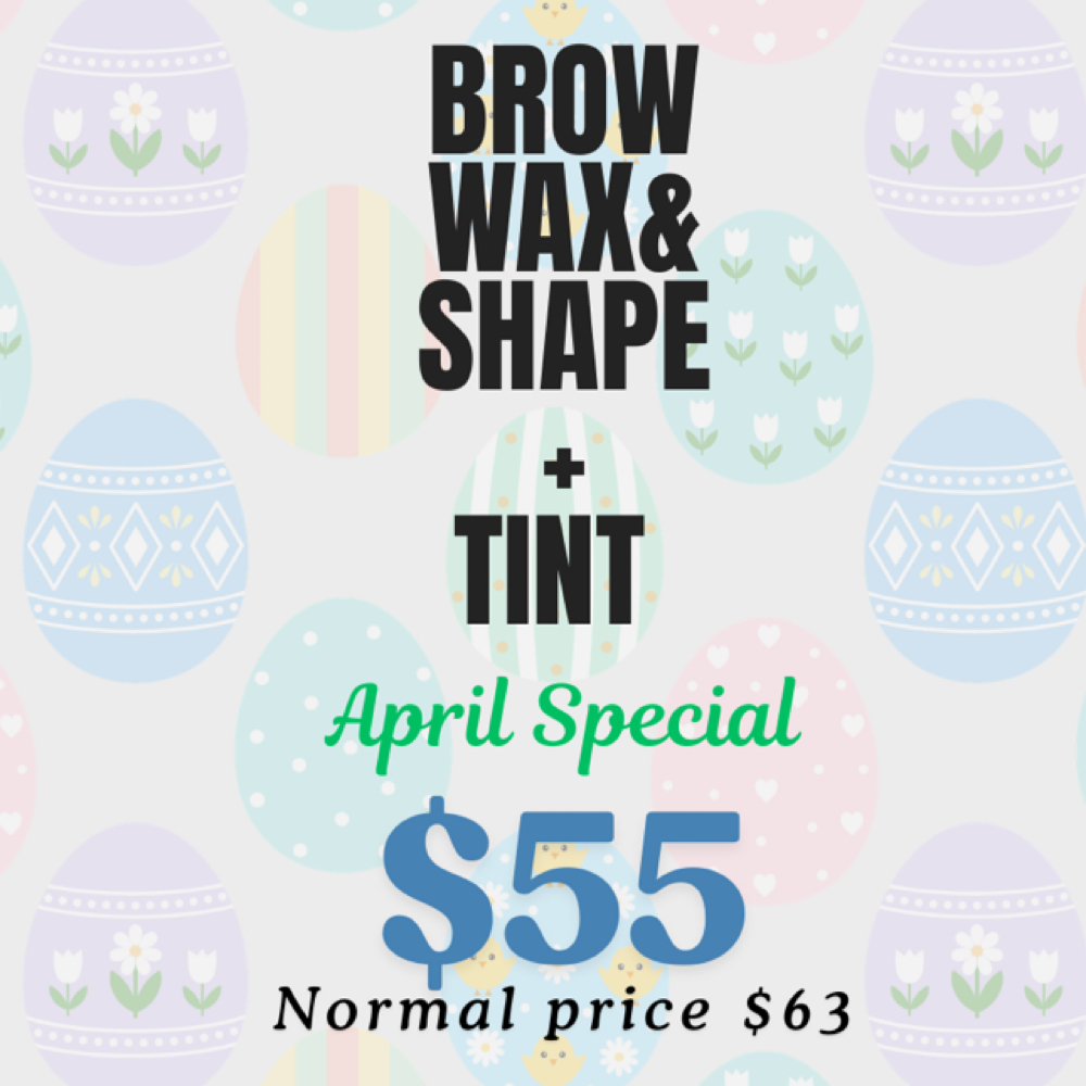APRIL BROW SPECIAL at Affirmation Beauty By Desi in Melbourne/ Suntree, FL