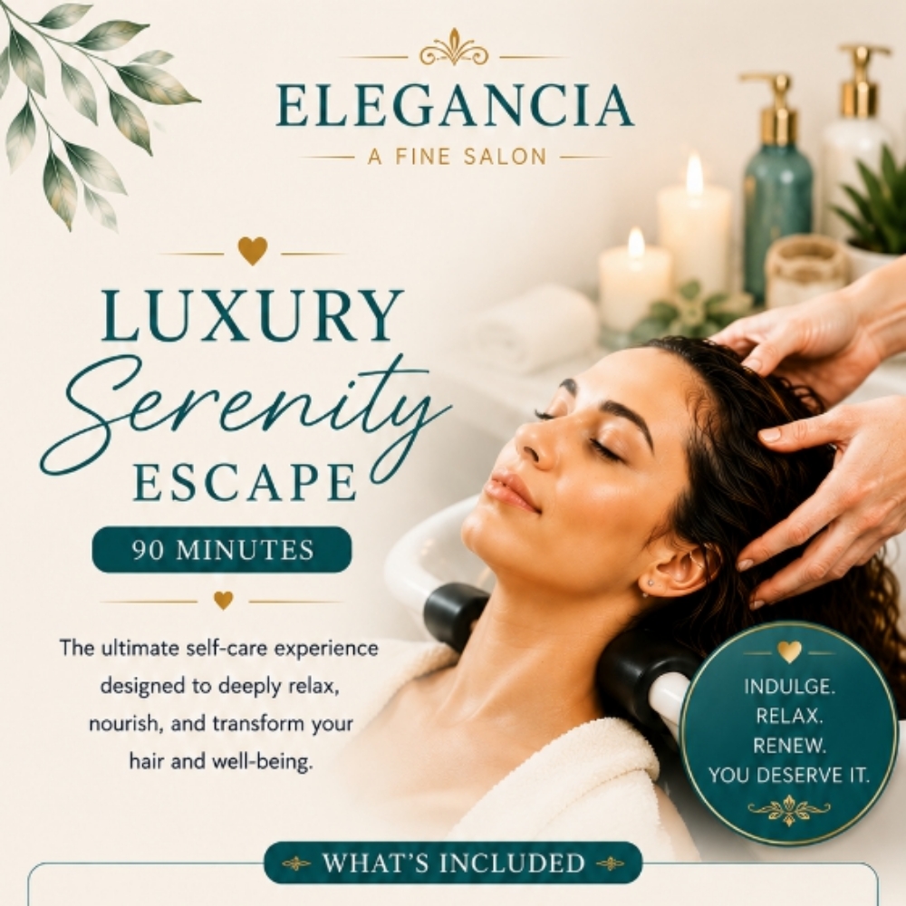 Luxury Serenity Escape at Elegancia A Fine Salon in Clovis, CA