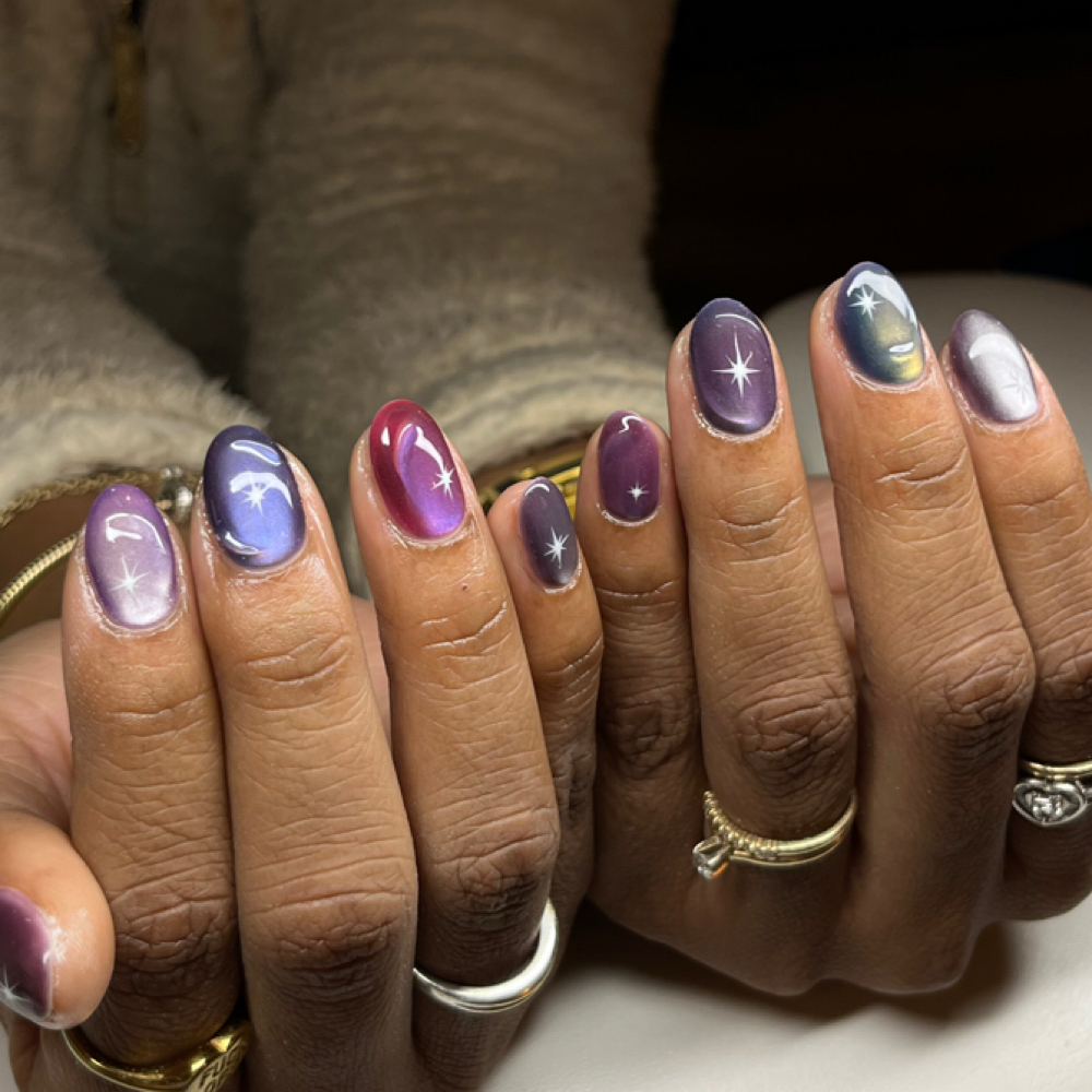 Freestyle Manicure at Nail Tech Cait in Cary, NC