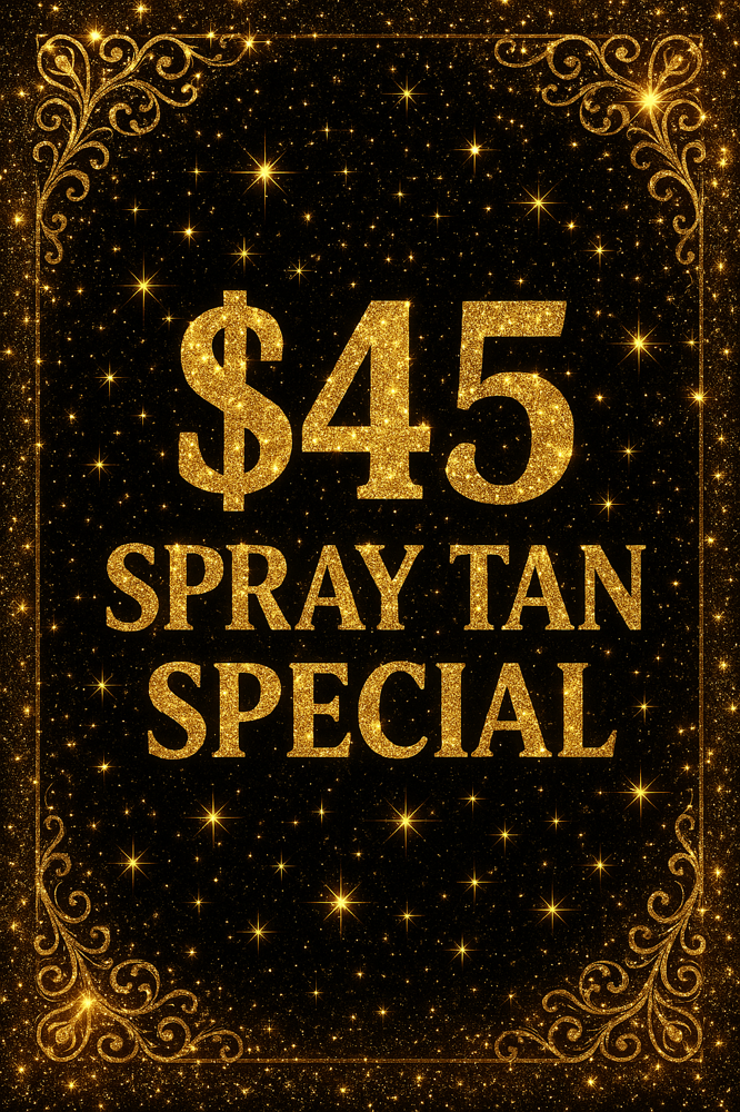 $45 Spring Special Promotion Tan