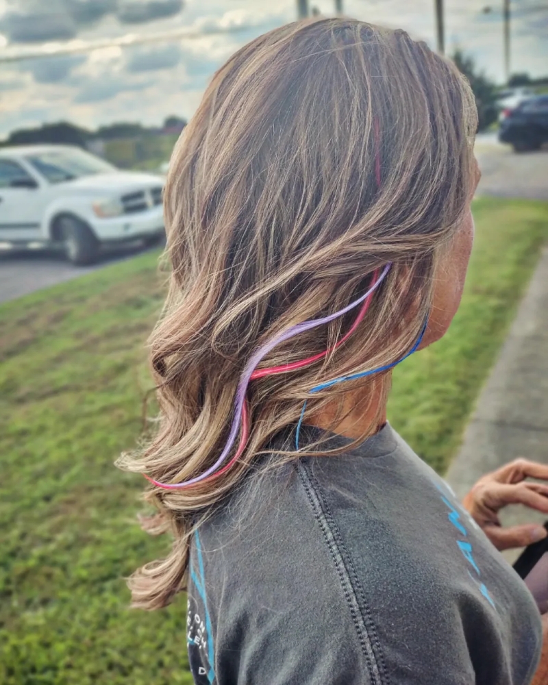 Hair Tinsal/Feather