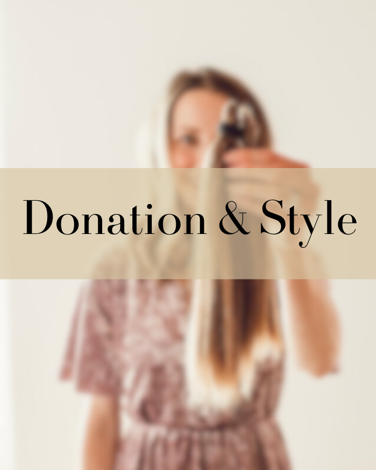 Hair Donation And Style