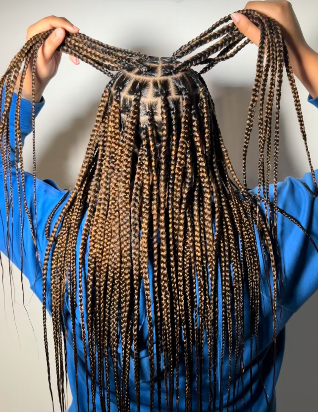 Medium Knotless Braids