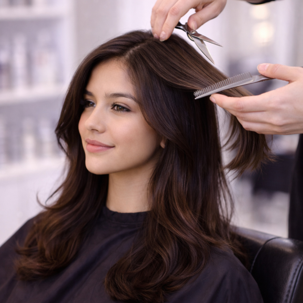 WOMANS HAIRCUT at Color Me Royal Salon in Kyle, TX