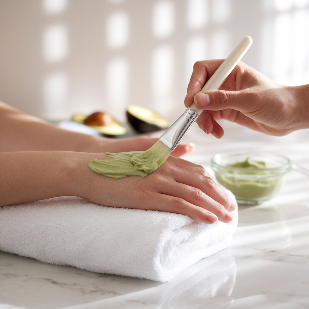 Avocado Hand Mask