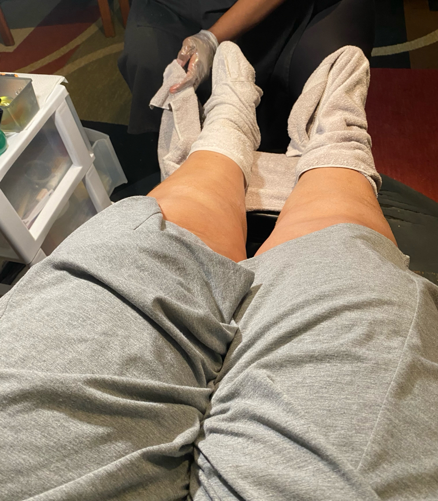 SENIOR SPA WATERLESS PEDICURE