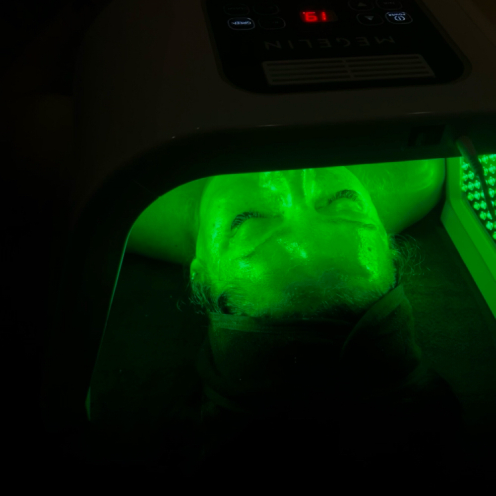 LED therapy add on at Karol’s Beauty Bar in Oswego, IL