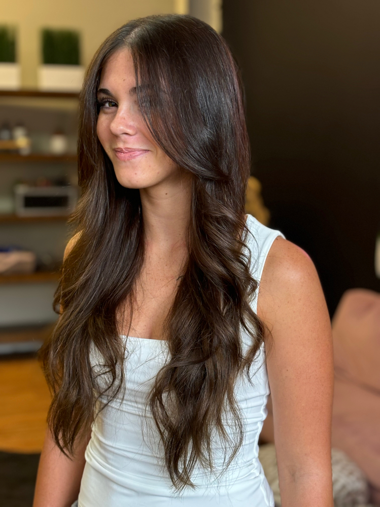 Haircut Add On To Color Service