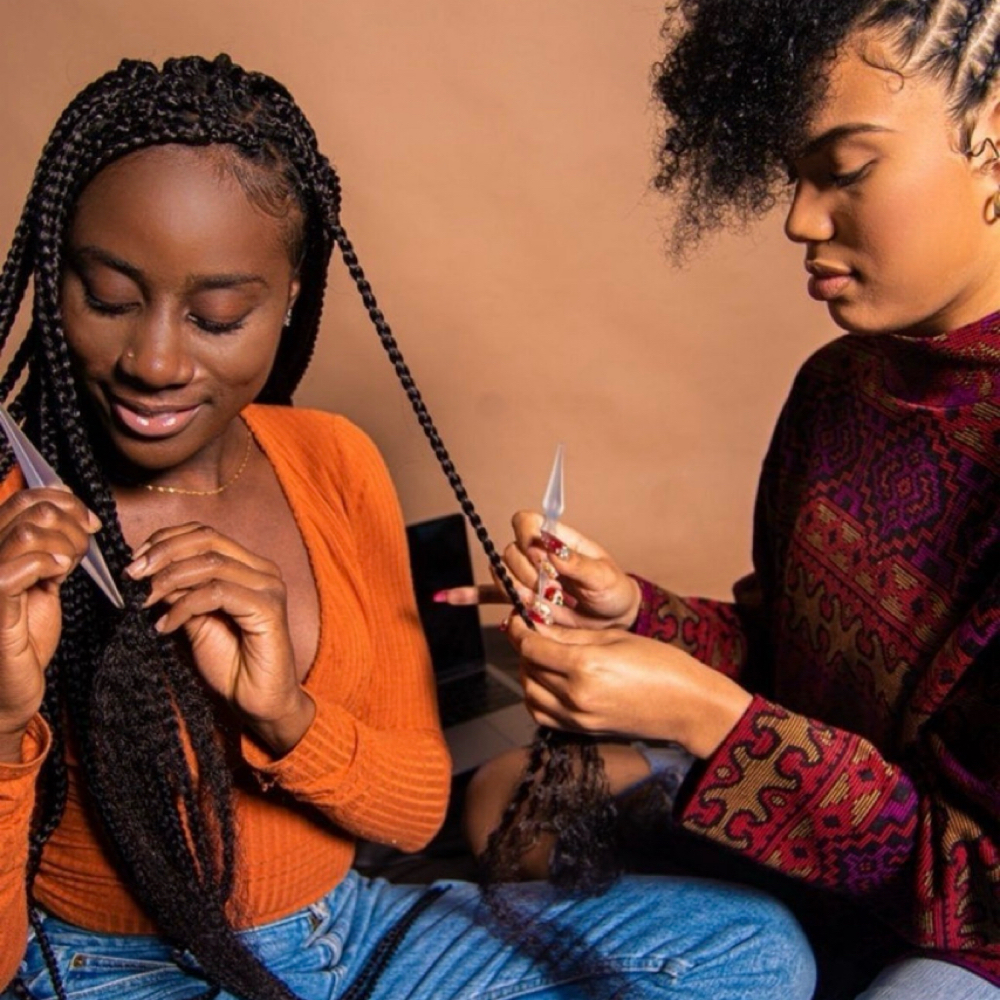 Take Out Braids at Beauty Lounge By Mariam |Braids|Makeup|WigInstall| in Spring, TX