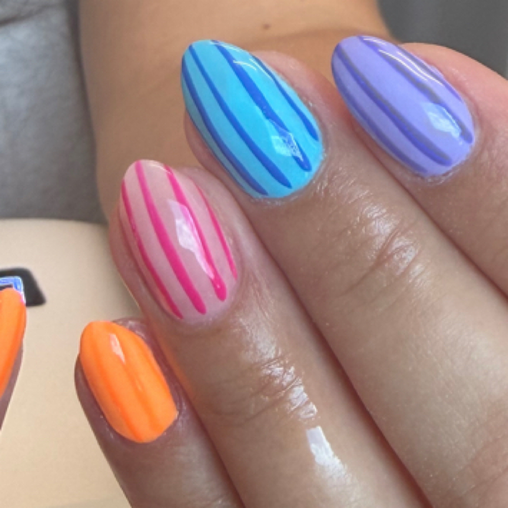 Regular Manicure at Zoei Jade Nails in Fort Myers, FL