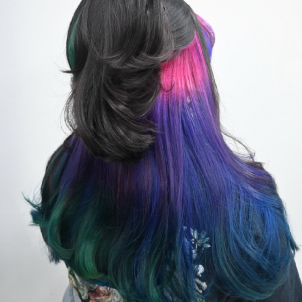 Peek A Boo Haircolor at Kaythacreator in Marietta, GA