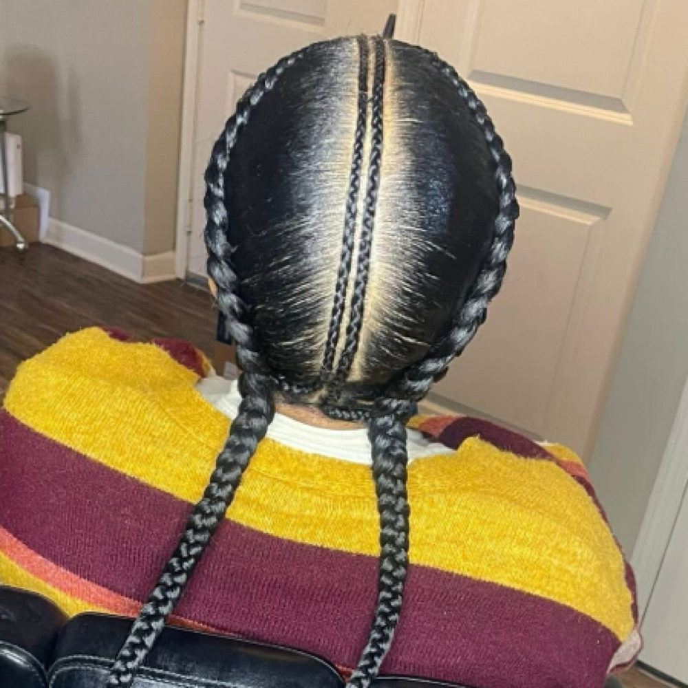 Mens Stitched Braids at LoXperience in Los Angeles, CA