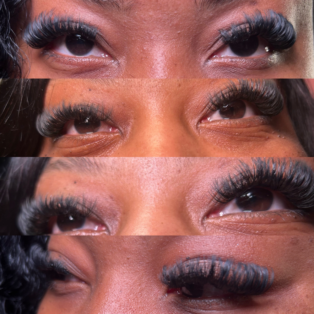 Cluster Lashes at DEMOSHAY STYLES 💅🏾 in Memphis, TN