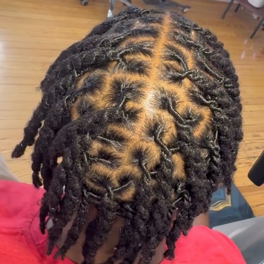 Loc retwist & Style Top Head at By Paloma Blanca in Laurel, MD