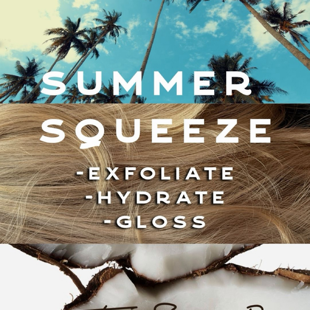 Summer Squeeze Special 🥭🥥 at The Scalp Bar in Plymouth, MA