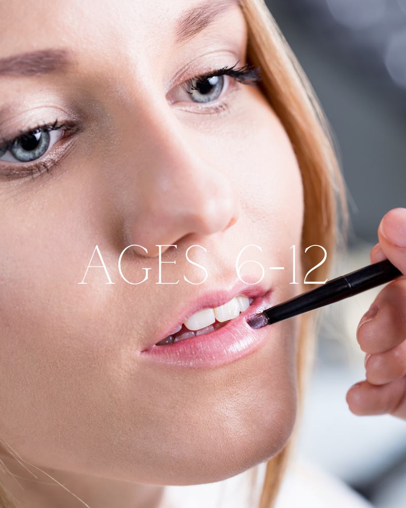 Young Lady Makeup Application