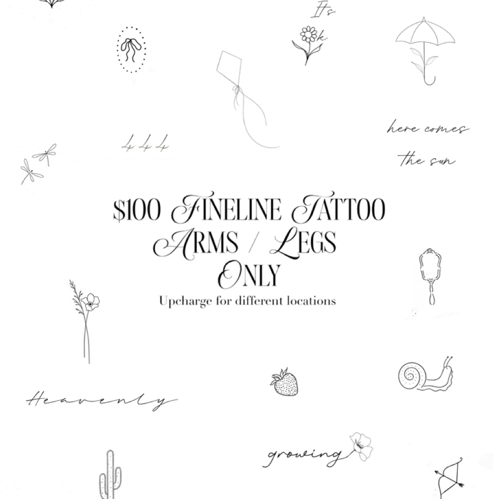 $100 MAY FLASH/MOTHERS DAY FLASH at INKED HOUSE DALLAS in Lewisville, TX