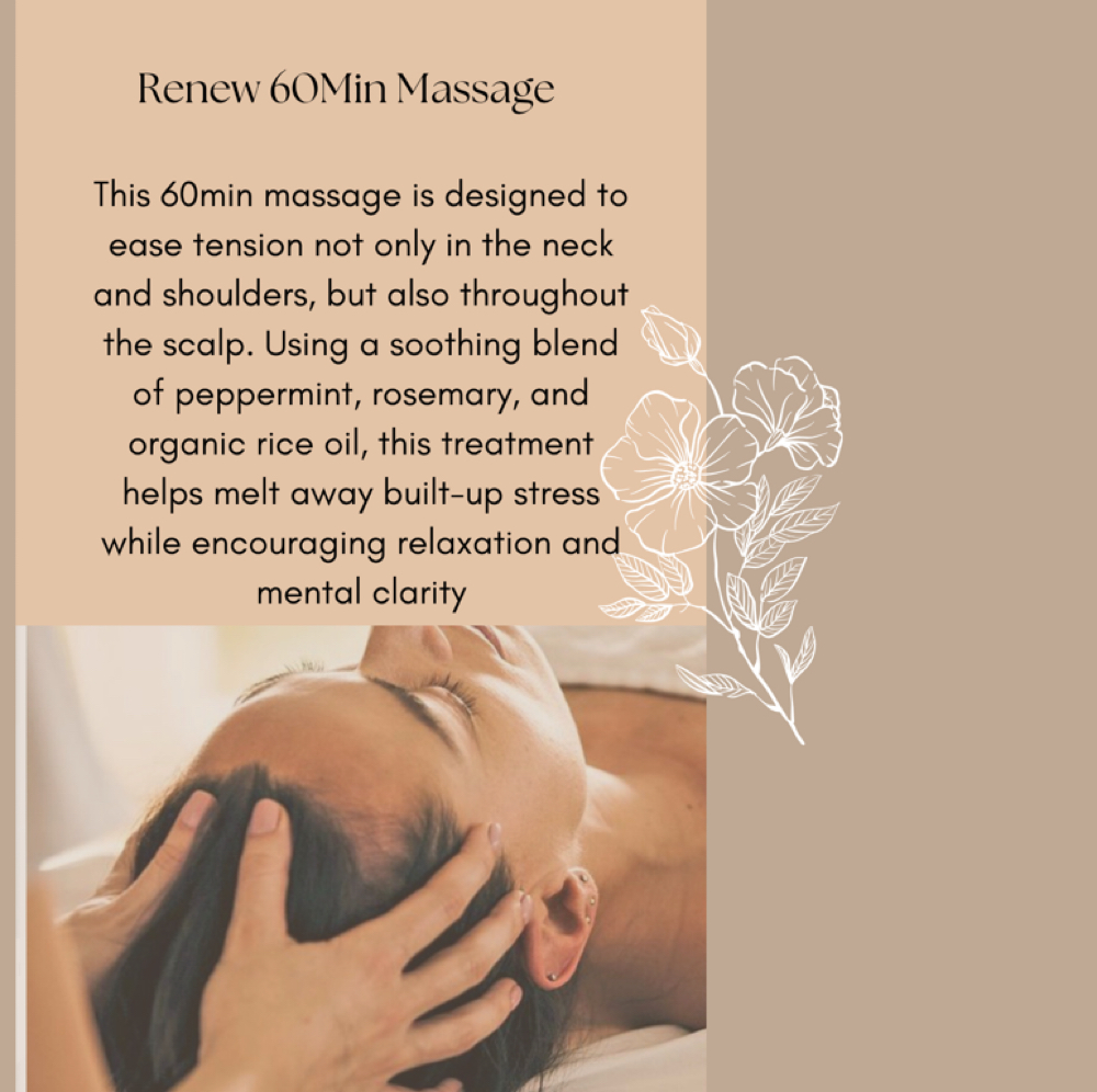 Renew 60min Massage at Restorative Massage Spa in Greenwood, IN