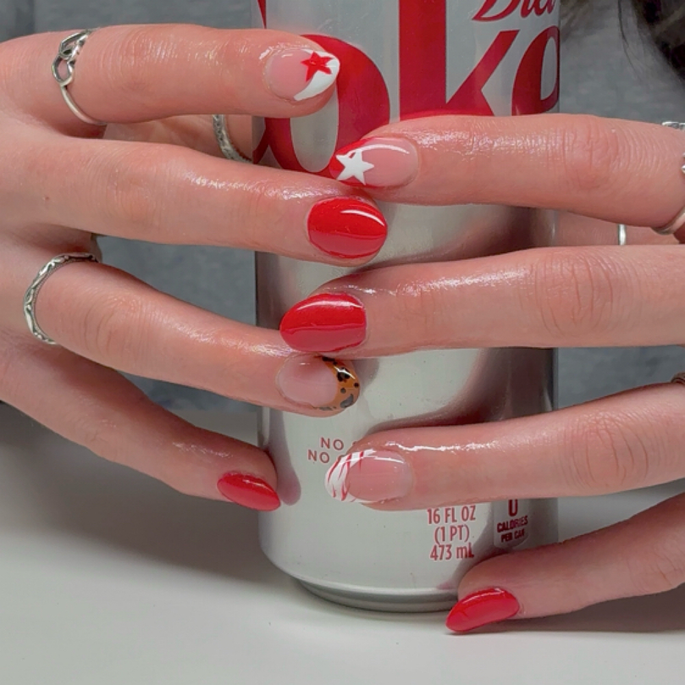 Extra Short Acrylic Full Set at Crowned In Beauty in Aurora, CO