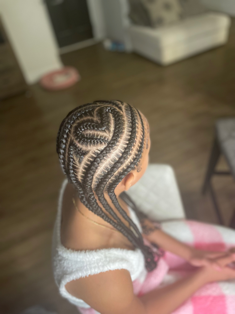 Feed In Designer Cornrows 7-10(M)