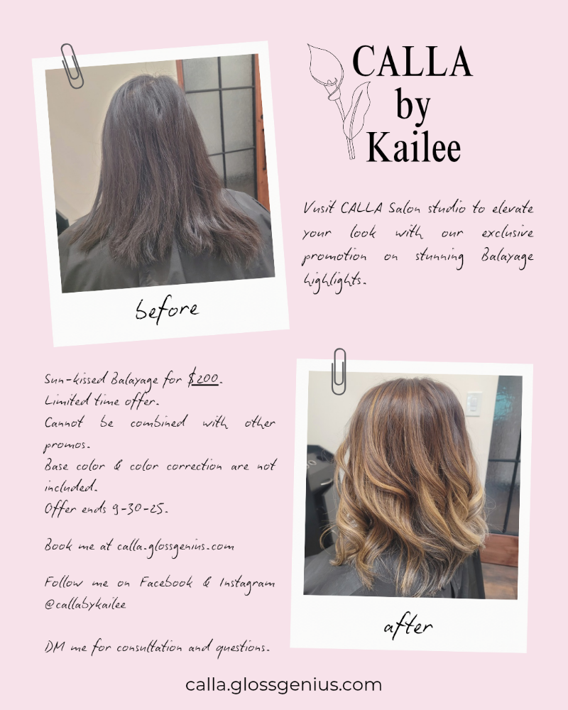 Promotion - Balayage
