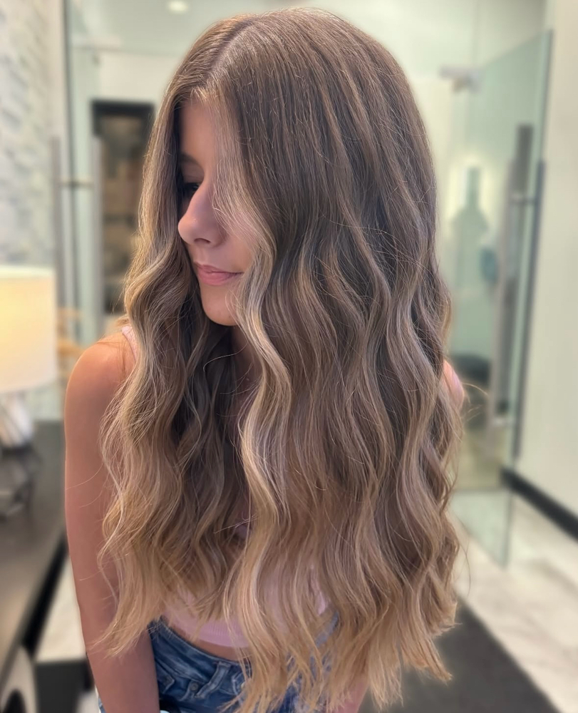 Partial Dimensional Color Cut & Dry