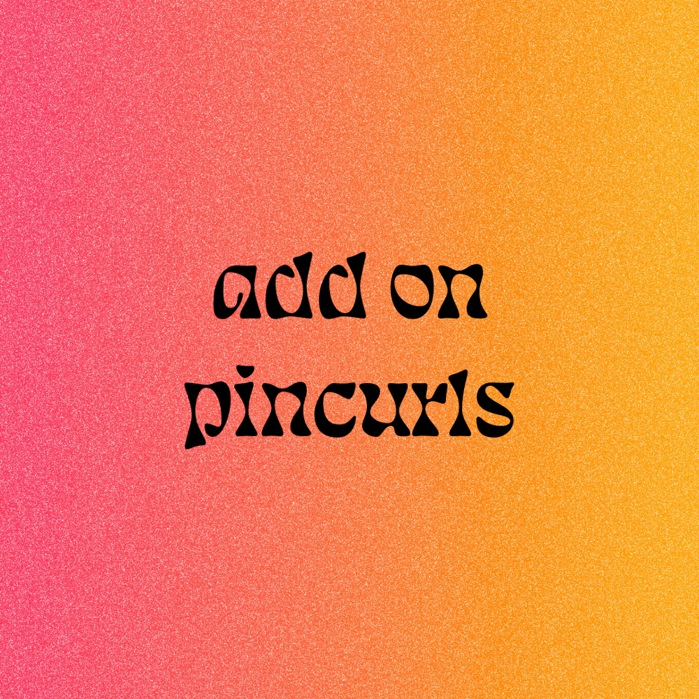add on pincurls at october raine studio in temecula, CA