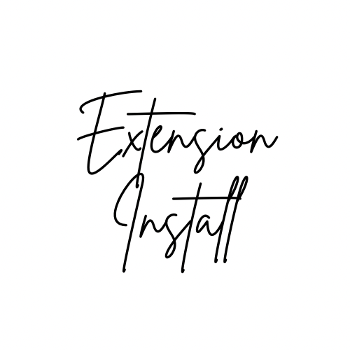 Extension Install