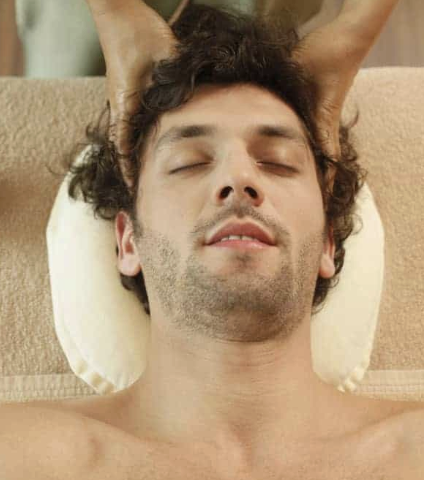 Luxury scalp massage