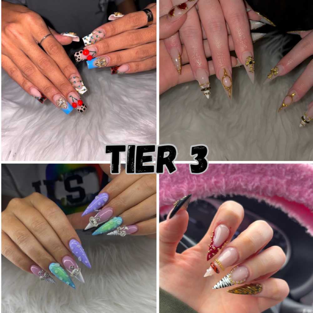 Design Tier 3 “All out baddie” at Get Faded & Dye in Beckley, WV