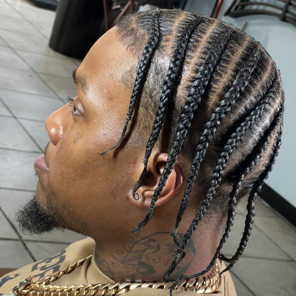 Men’s Stitch Braids at Niyyah M Hair in Columbia, SC